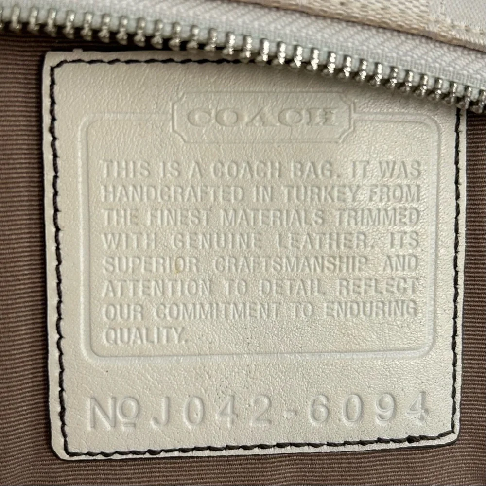 Coach 6094 Signature Leather Jacquard Demi - Picture 11 of 15